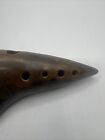Early Fiehn Clay Ocarina Flute Instrument Made In Austria Antique