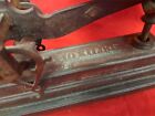 Antique Trade Scale Brass And Cast Iron  France  Circa 1880