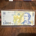 Romania 1998 Banknotes Lot  2  1 Leu  un Leu    1000 Lei Uncertified