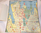 Vintage 1970 Pan Am Airlines Map Of Sydney australia fold Out sydney Opera Cover