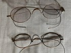 6 Antique Eye Glasses Bifocals With Cases Several 1 10 12k Gold Filled