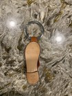  Coach Leather Tan Sandal Bag Charm Key Ring