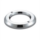  10  Round Chrome Bezels   Covers 2 5  Led Side Marker Clearance Lights