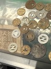 Lot Of 37 Mixed Transit Tokens  Nice Variety  Vintage