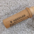 Boye Brand Needle Company Wooden Sewing Needle Case   Needle Vintage