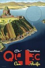 Ch  teau Frontenac Quebec 1950 Travel Poster Canadian Pacific Wall Art