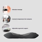3 In 1 Electric Lumbar Support Pillow Smooth Spine Triple Fusion Back Massager