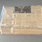 Vintage May 1  1945 New York World-telegram    hitler Is Dead     partial Paper 