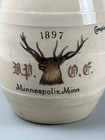 Vintage Pre Pro 1897 Minneapolis Brewing B p o e  Ceramic Mug Minnesota Beer