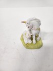 Vintage 1982 Fantasy Series Porcelain Mother   Baby Unicorn Figurine Handpainted
