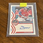      2025 Panini Stars   Stripes Tyler Spangler Base Auto Phillies            