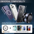 360   Vacuum Strong Magnetic Phone Holder Foldable Suction Cup Car Stand Mount