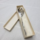 International Sterling Silver Spoon Pierced Sugar Sifter Rhapsody 36 Grams Boxed
