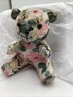 Schmidt Cannon Floral Print Teddy Bear Vintage 9    Tall