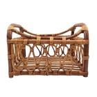 Newborn Photography Props Bed Woven Rattan Basket Photo Shoot Furniture Posing 