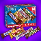 Snickers  Twix  Milky Way   More Full Size Chocolate Candy Bar Assortment 18ct