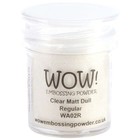 Wow  Embossing Powder 15ml Clear Matte Dull