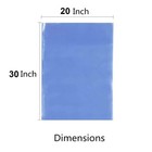 20 x30  Clear Heat Shrink Wrap Bags Pvc Film Gifts Bottles Candle Packing Basket