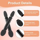 Dual Sides Eyeshadow Brushes Disposable Makeup Applicator Cosmetic Tools  50pc