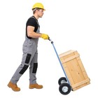 Hand Truck Dolly 500 Lbs Weight Capacity Heavy Duty Moving Cart With Wheels