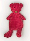 Rare Jellycat Crimson Corduroy Cordy Teddy Bear Plush Toy Love 16  Adorable 