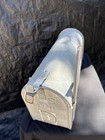 Steel Mailbox Farmhouse Rustic Galvanized Rural Jackes- Evans 7x9x19    Weathered