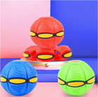 Magic Led Light Ufo Flying Throw Disc Bouncing Ball Relieve Stress Toy