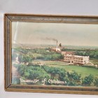 Rare Original 1923 Oklahoma University Campus Lithograph By Truly Norman Ok 