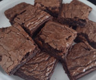         Home Baked Brownies          Delicious Dark Chocolate Flavor Made Fresh