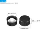 22mm Phenolic Resin Cover  144pcs Poly Seal Screw Cap Growler Cap Phenolic Cover
