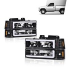 For Gmc C1500 K1500 Yukon 1994 1999 C2500 C3500 K2500 K3500 1994 2000 Headlights