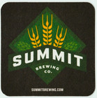 Summit Brewing Co Beer Coaster St Paul Mn