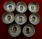 33 Coca Cola Bottlecaps Ny Yankees Mets Giants Jets Mel Stottlemyre Don Maynard