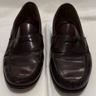 Vintage Gh Bass Weejuns Classic Oxblood Leather Penny Loafers Men s Size 11 D