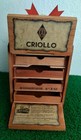 Criollo C a o  20 Conquistador Empty Cigar Box W  4 Drawers