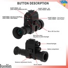 720p Night Vision Scope Night Vision Rifle Scope For Hunting Ir Hd 850nm Ir Cam