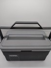 Vintage Thermos Gray  stanley Aladdin Style  Insulated Lunch Box Cooler 15  9  8 