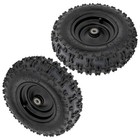 2 Pcs 4 10-6 4 10x6 Tire Rim Wheel  steering Pindles  Atv Go Kart Buggy Quad