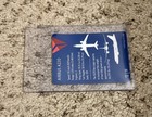 Delta Airlines Aircraft Trading Card  51h Airbus A220 Horizontal