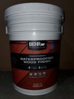 Behr 5 Gal Premium Transparent Waterproofing Wood Finish Redwood  502 T330