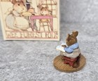 Vtg Rare Retired Wee Forest Folk Wff Struggling Artist In Box Free Us Shipping