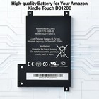 New Battery 170-1056-00 For Amazon Kindle Touch D01200  4th Generation  Dr-a014