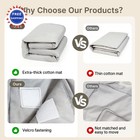 Foldable Baby Playpen 71x59 With Mat Portable Design Collapsible Play Yard Fence