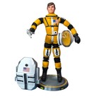 Major Matt Mason     Wires Ok -doug Davis Helmet  Base  Moon Support   Gun - Mint