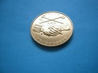James Polk Usps Post Stamp Commemorative 999 Silver Coin Rare Cool Item