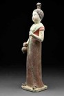 Rare Museum Acquired Chinese Ancient Figure Tang  Tl Tested  1300 Yrs Old 
