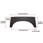 Wheel Arch Upper Rear Quarter Panel For 02-09 Dodge Ram 1500 2500 Rust Repair