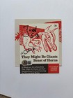 They Might Be Giants Band Signed Cd Cover Insert Beast Of Horns Framed John Bas