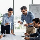 100pcs Credit Card Fresnel Lens Pocket Magnifier Reading Fire Starter