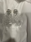 Vintage Tipperary  Lead Crystal Salt   Pepper Shaker Set